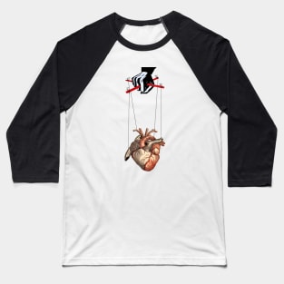 Heart manipulation Baseball T-Shirt